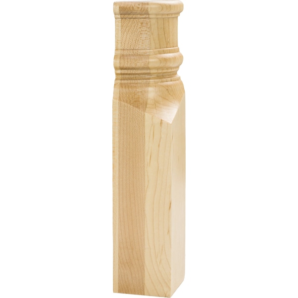 2-7/8 Wx1-7/8Dx9-7/8H Oak Spool & Transition Block